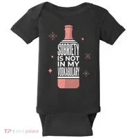 Sobriety Is Not In My Vodkabulary Baby Bodysuit thumb 0