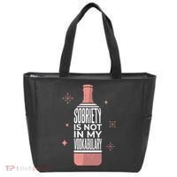 Sobriety Is Not In My Vodkabulary Tote Bag thumb 0