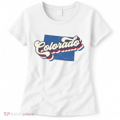 State Of Colorado Retro Logo Women's T-Shirt