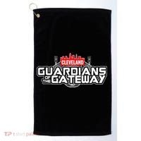 Skyline Of Cleveland Golf Towel thumb 0