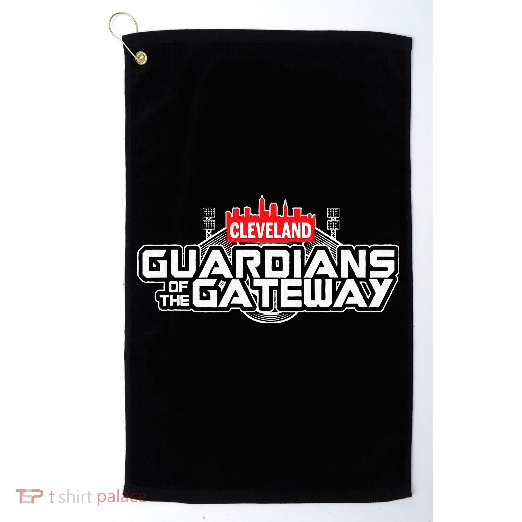 Skyline Of Cleveland Golf Towel