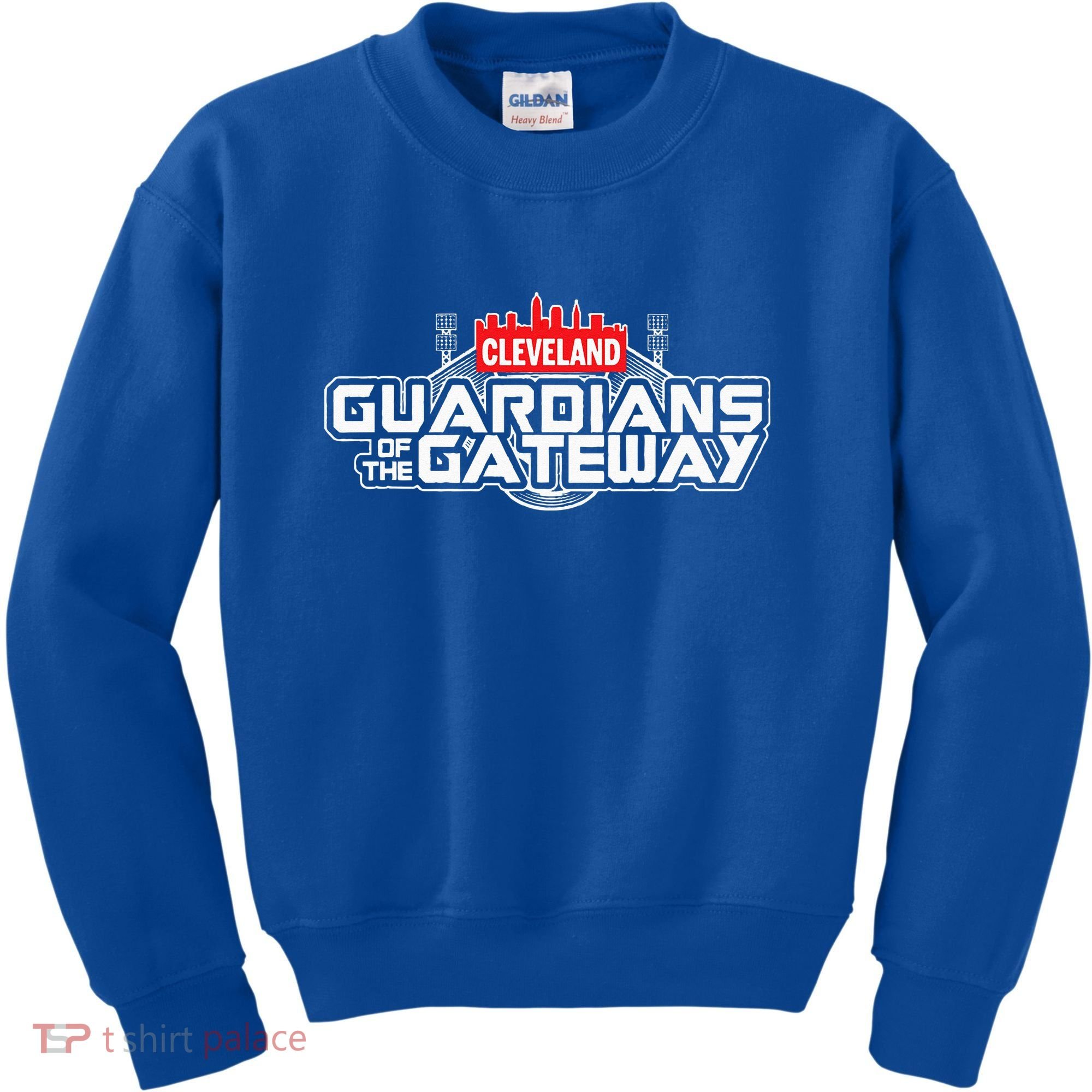 Skyline Of Cleveland Kids Sweatshirt