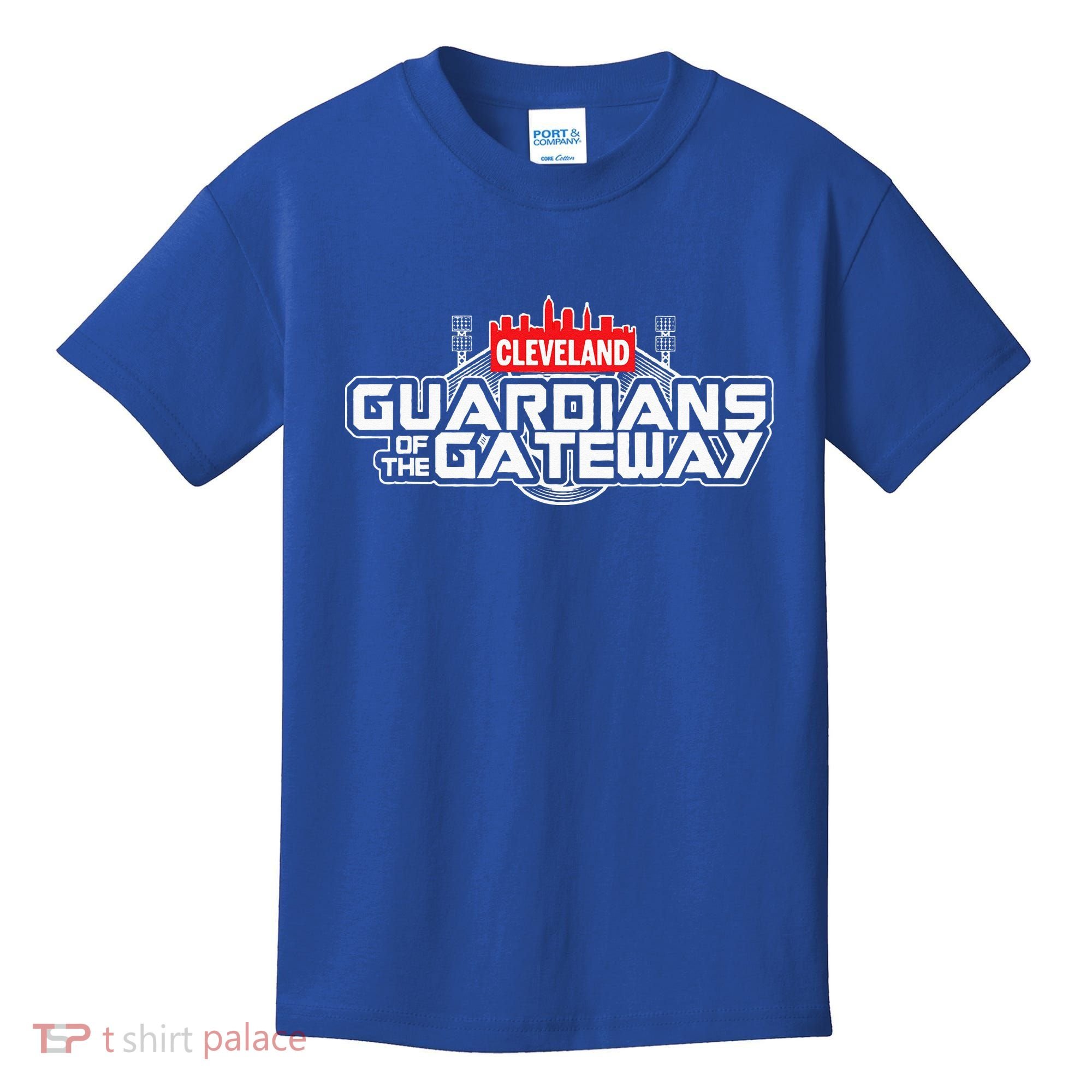 Skyline Of Cleveland Kids T-Shirt