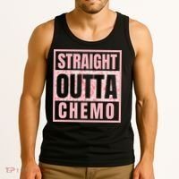 Straight Outta Chemo Funny Cancer Chemotherapy Tank Top thumb 3