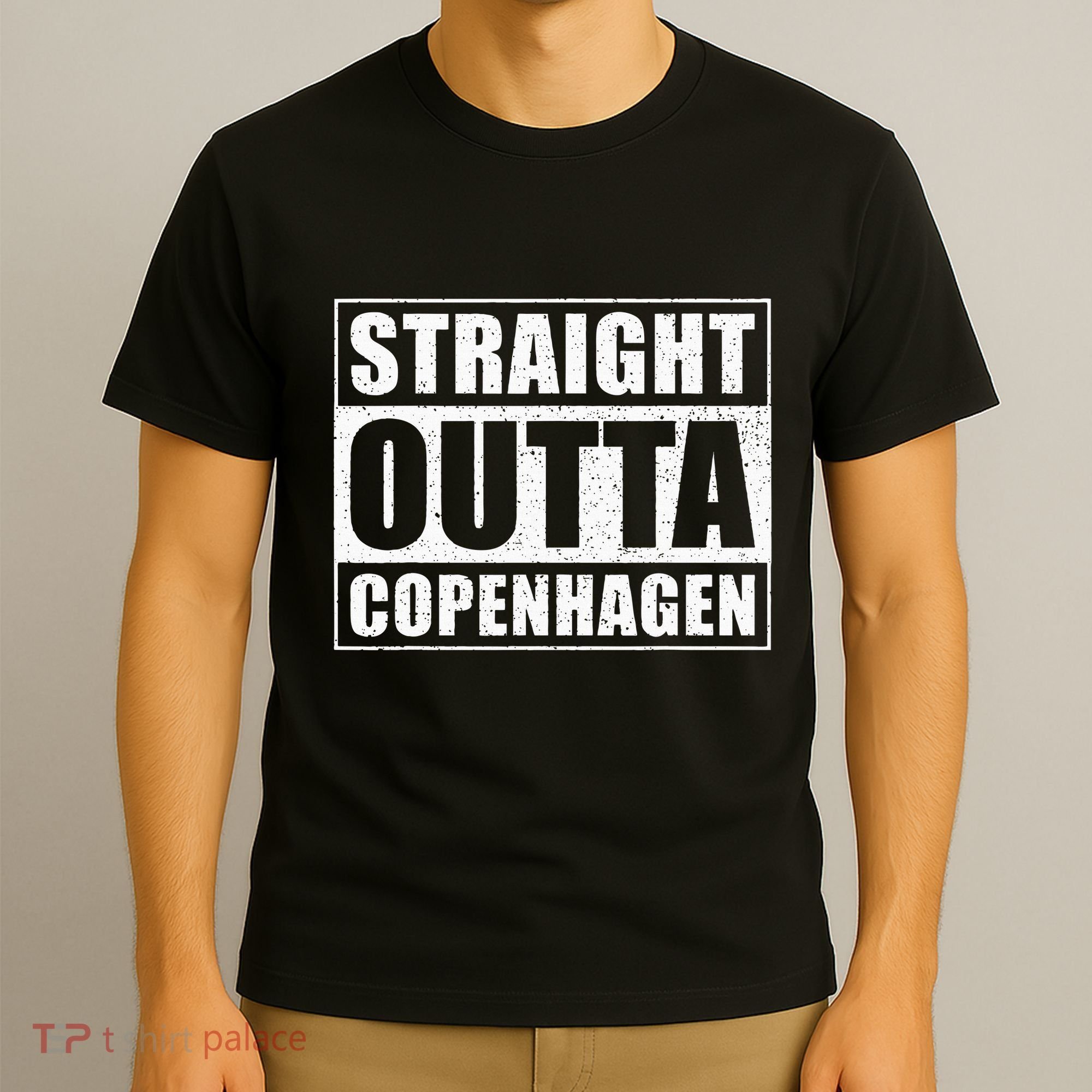 Straight Outta Copenhagen Denmark Copenhagen T-Shirt