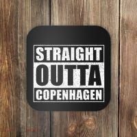 Straight Outta Copenhagen Denmark Copenhagen Coaster thumb 0