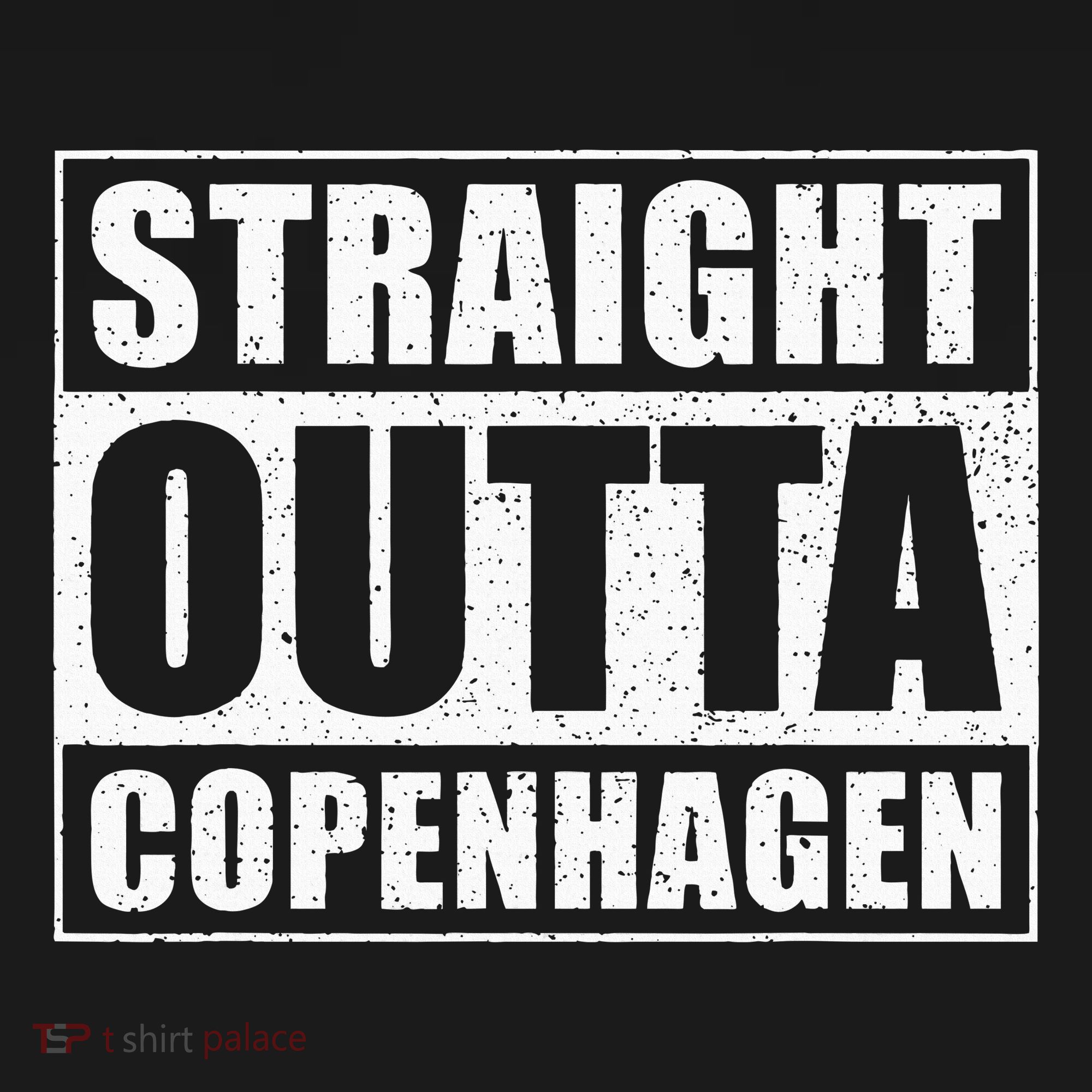 Straight Outta Copenhagen Denmark Copenhagen Women's Hoodie