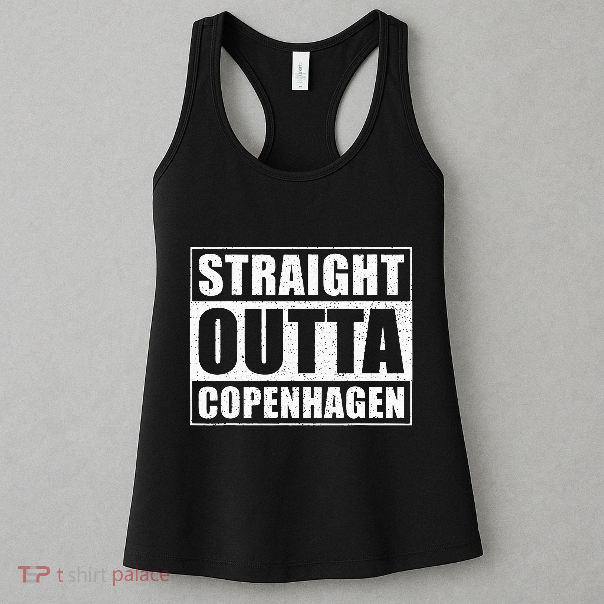 Straight Outta Copenhagen Denmark Copenhagen Women's Tank Top
