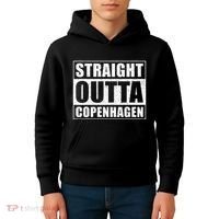 Straight Outta Copenhagen Denmark Copenhagen Kids Hoodie thumb 4