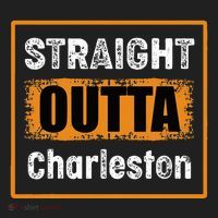 Straight Outta Charleston South Carolina Usa Women's Sweatshirt thumb 2