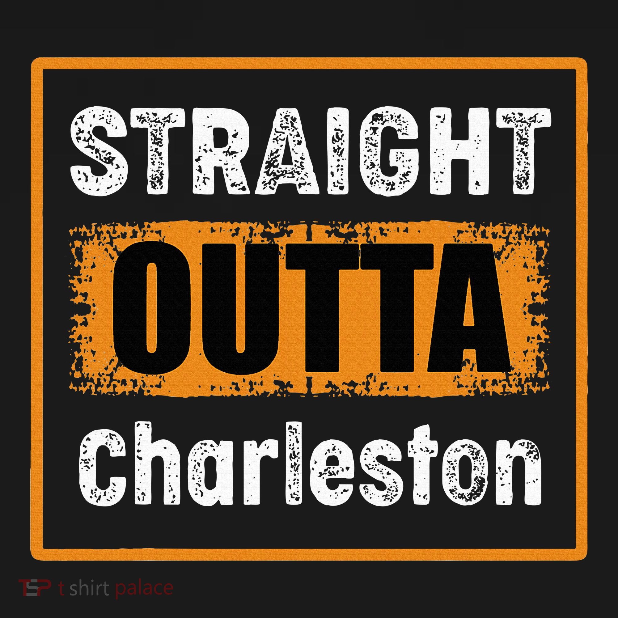Straight Outta Charleston South Carolina Usa Baby Bodysuit