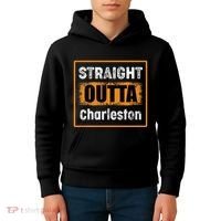 Straight Outta Charleston South Carolina Usa Kids Hoodie thumb 4
