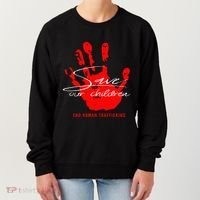 Save Our Children End Human Trafficking Women's Sweatshirt thumb 0