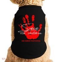 Save Our Children End Human Trafficking Doggie Tank thumb 0
