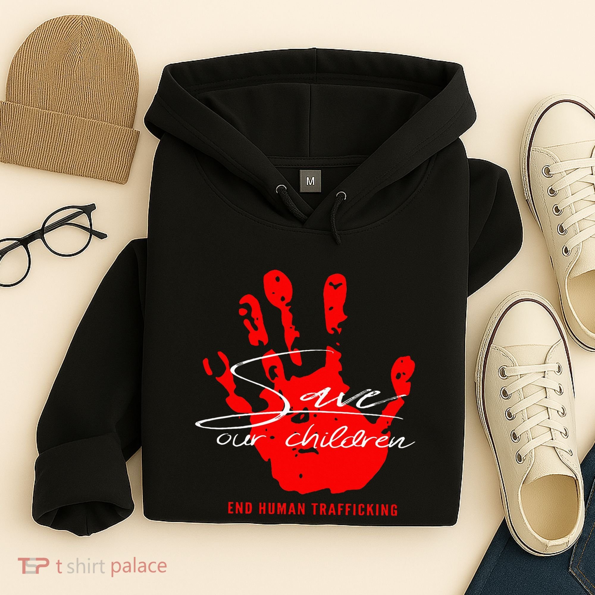 Save Our Children End Human Trafficking Hoodie