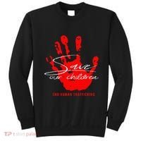 Save Our Children End Human Trafficking Sweatshirt thumb 0
