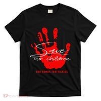 Save Our Children End Human Trafficking T-Shirt thumb 0