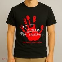 Save Our Children End Human Trafficking T-Shirt thumb 3