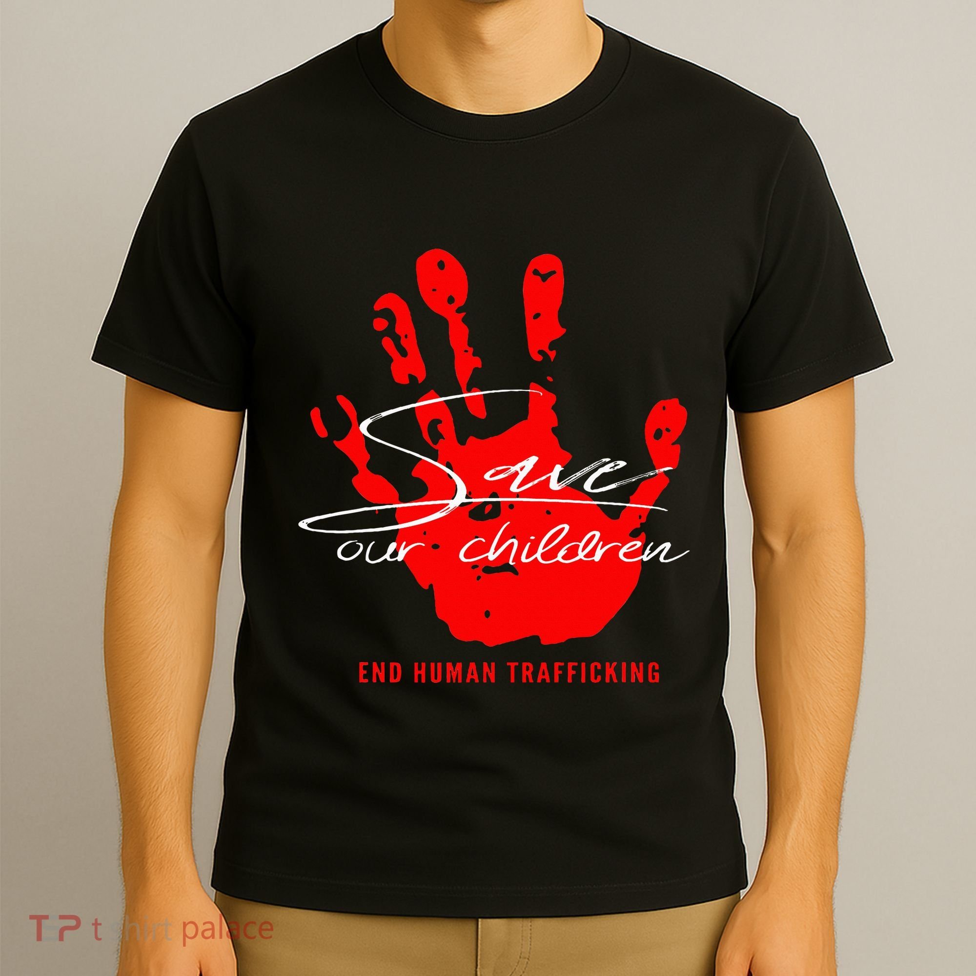 Save Our Children End Human Trafficking T-Shirt