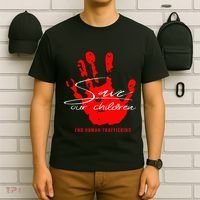 Save Our Children End Human Trafficking T-Shirt thumb 6