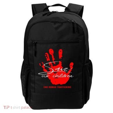 Save Our Children End Human Trafficking Backpack