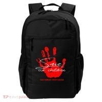 Save Our Children End Human Trafficking Backpack thumb 0