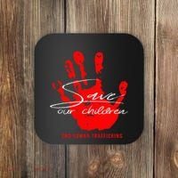 Save Our Children End Human Trafficking Coaster thumb 0
