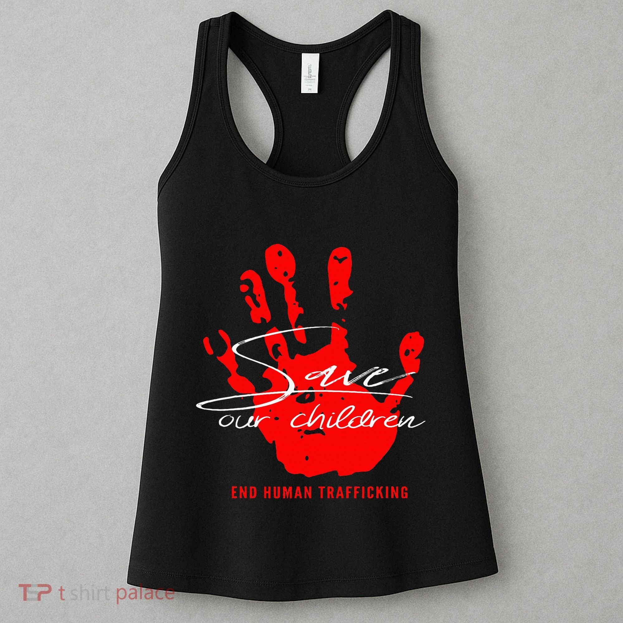 Save Our Children End Human Trafficking Women's Tank Top