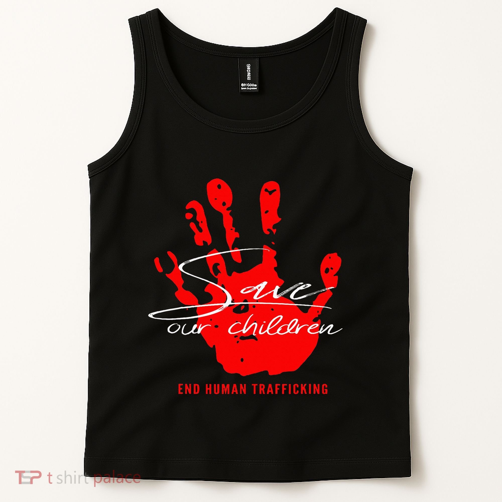 Save Our Children End Human Trafficking Tank Top
