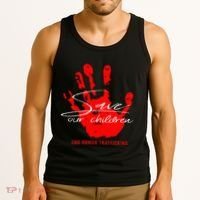 Save Our Children End Human Trafficking Tank Top thumb 3
