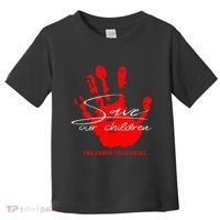Save Our Children End Human Trafficking Toddler T-Shirt thumb 0