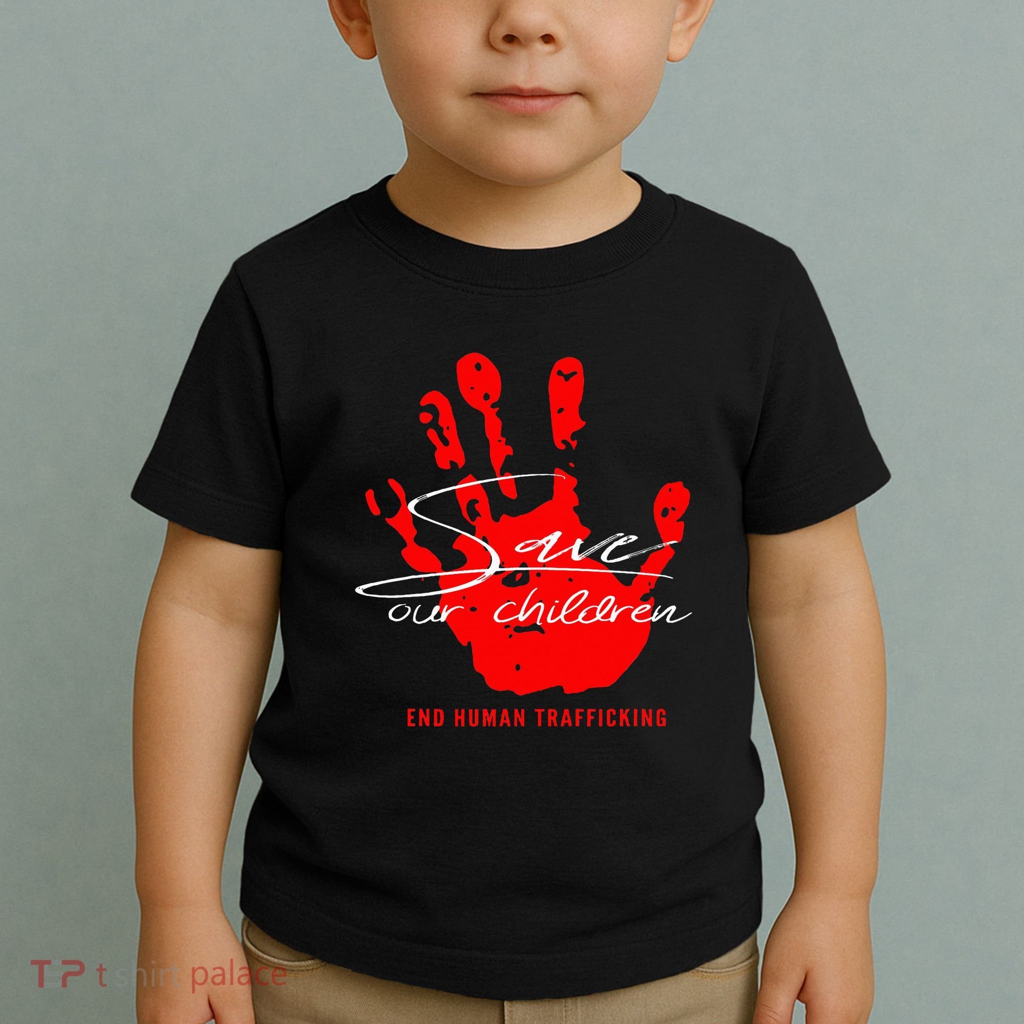 Save Our Children End Human Trafficking Toddler T-Shirt
