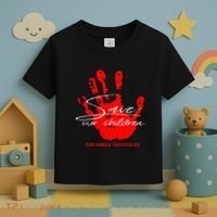 Save Our Children End Human Trafficking Toddler T-Shirt thumb 3