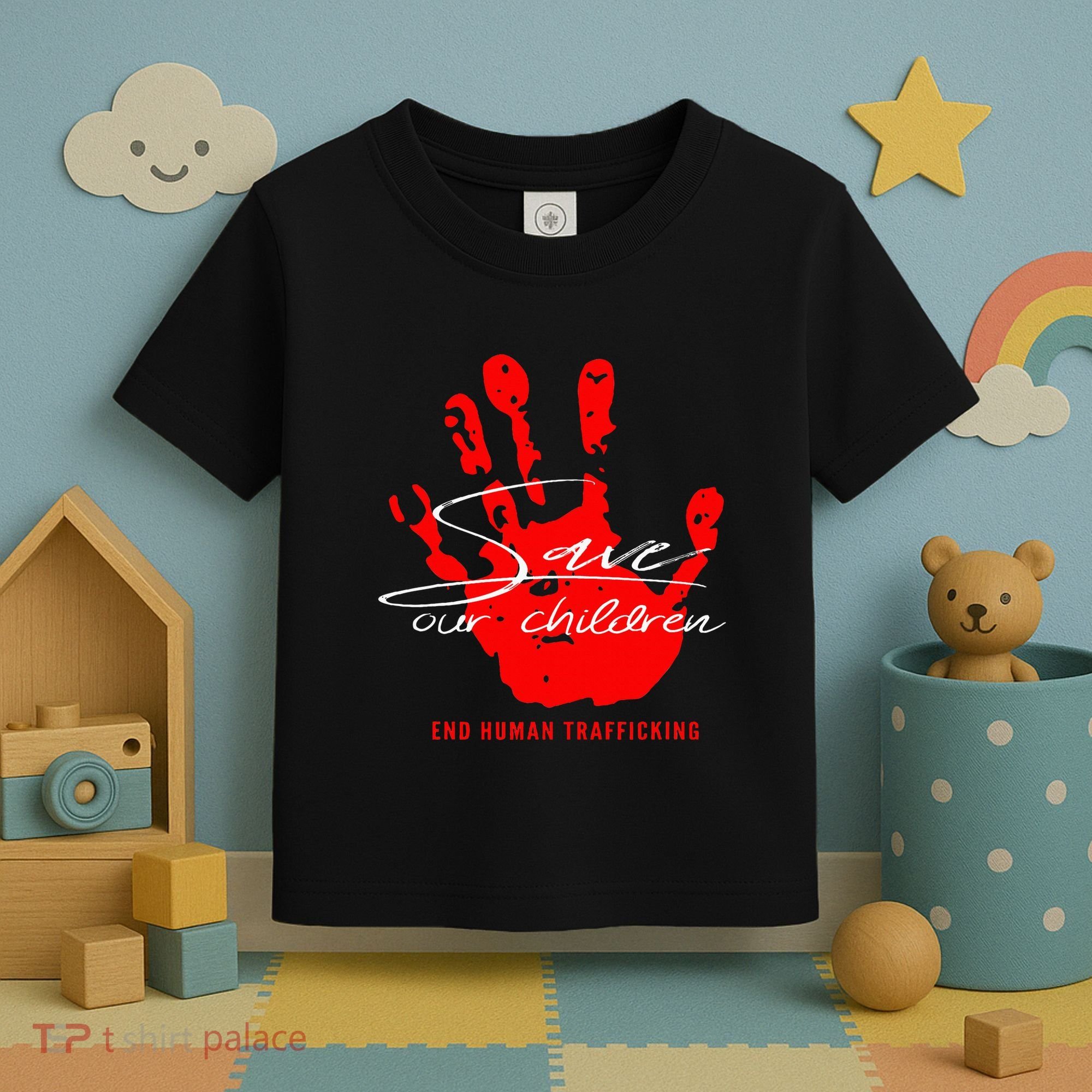 Save Our Children End Human Trafficking Toddler T-Shirt