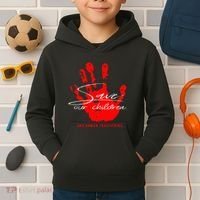 Save Our Children End Human Trafficking Kids Hoodie thumb 2