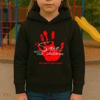 Save Our Children End Human Trafficking Kids Hoodie thumb 3