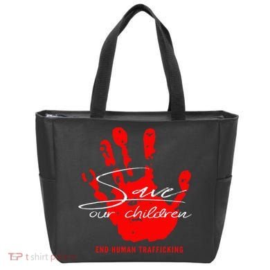 Save Our Children End Human Trafficking Tote Bag