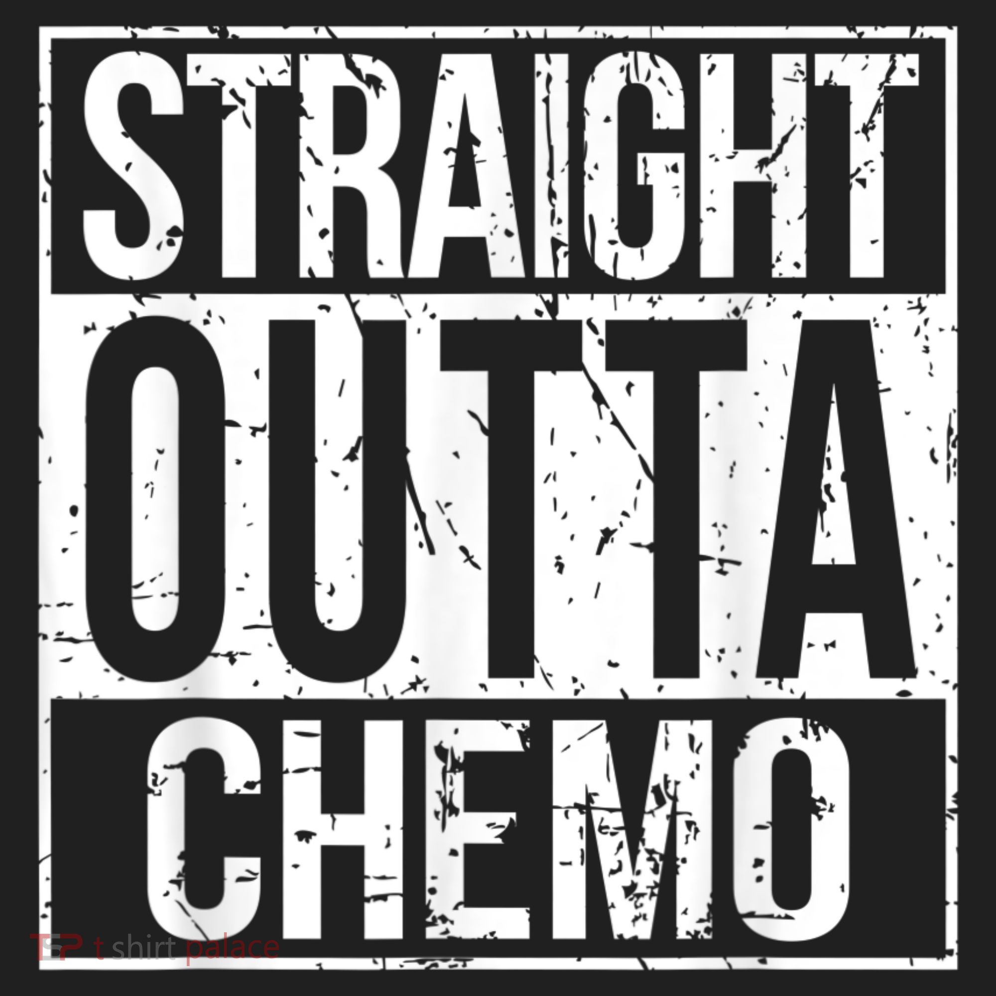 Straight Outta Chemo Battle Cancer Awareness Women's Sweatshirt
