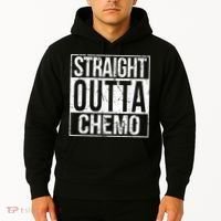 Straight Outta Chemo Battle Cancer Awareness Hoodie thumb 2