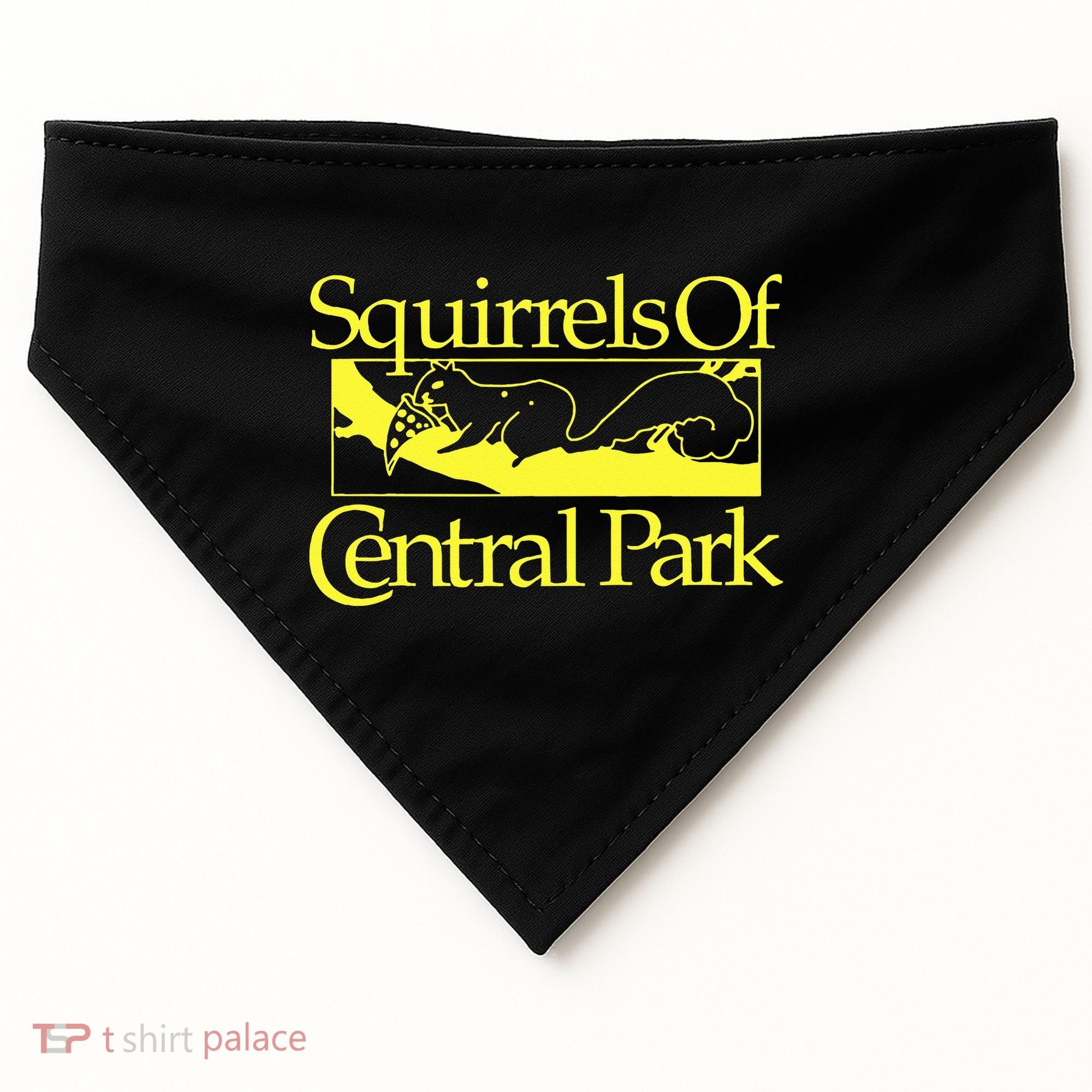 Squirrels Of Central Park USA-Made Doggie Bandana