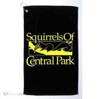 Squirrels Of Central Park Golf Towel thumb 0