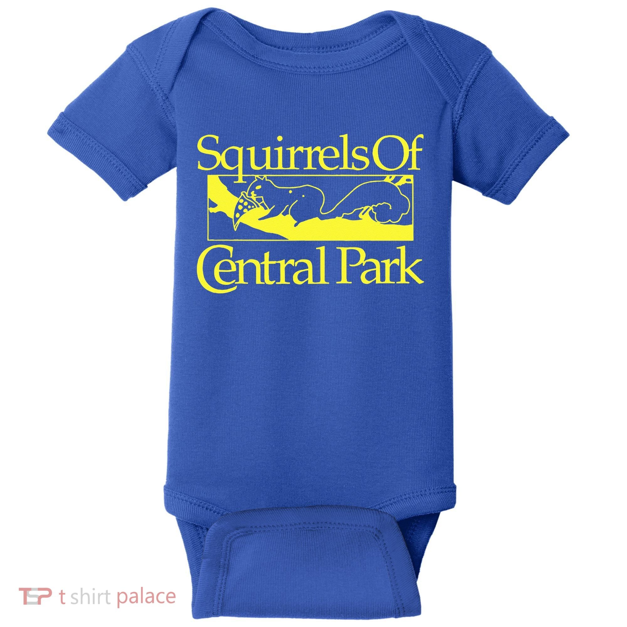 Squirrels Of Central Park Baby Bodysuit