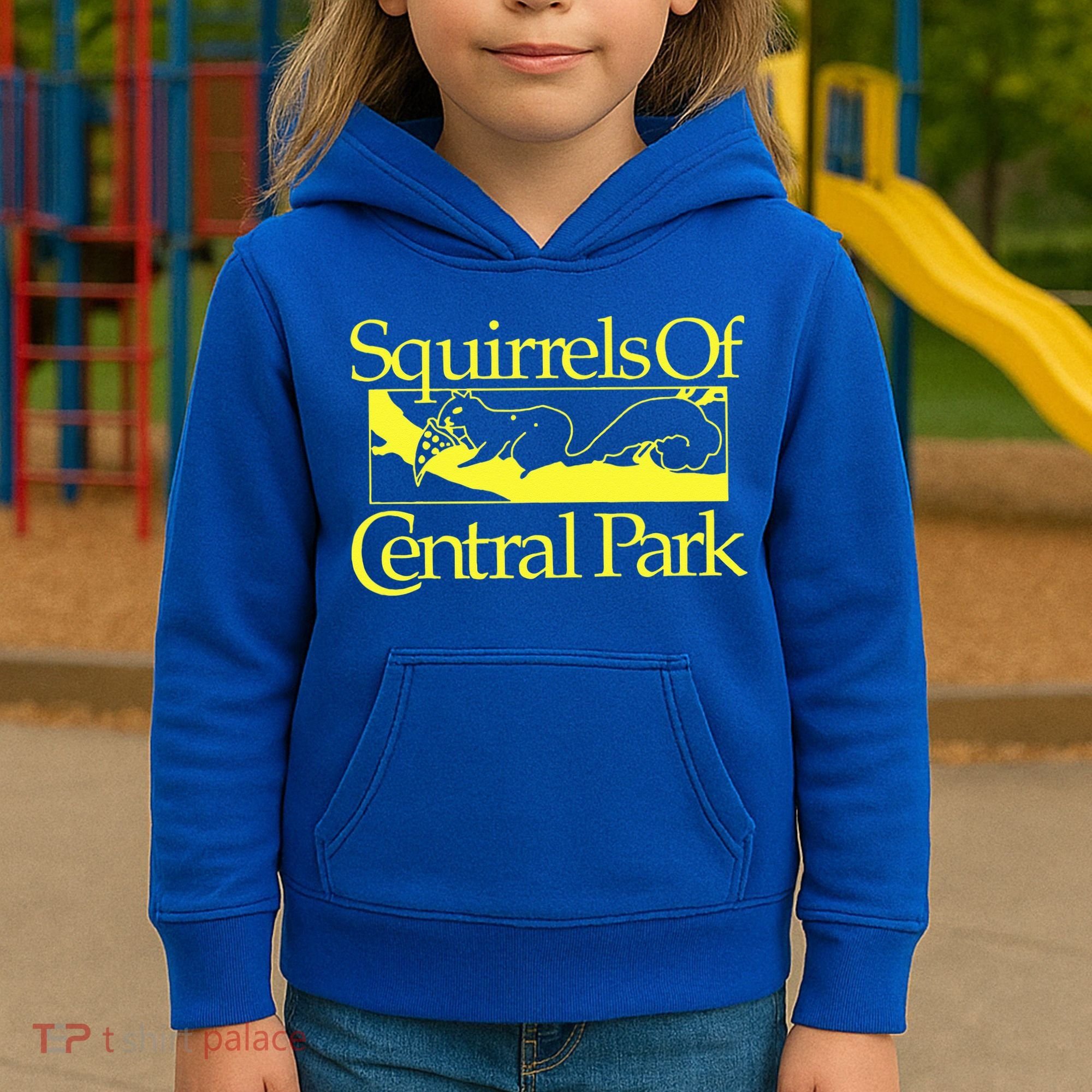 Squirrels Of Central Park Kids Hoodie