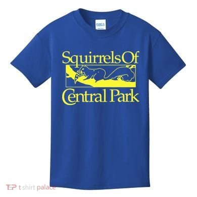 Squirrels Of Central Park Kids T-Shirt
