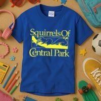 Squirrels Of Central Park Kids T-Shirt thumb 3