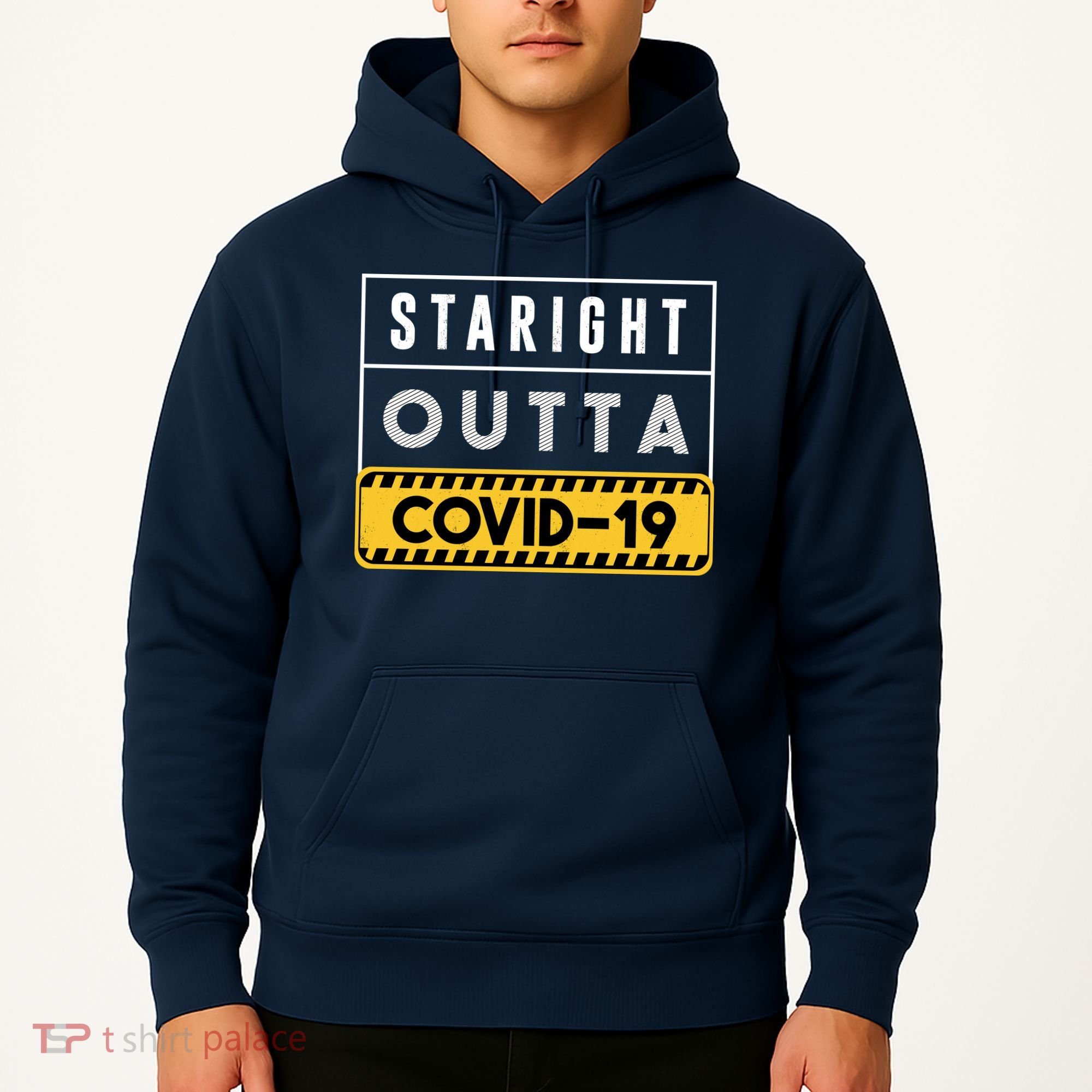 Straight Outta Covid 19 Hoodie