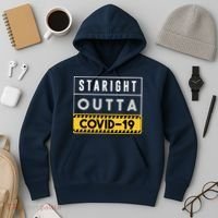 Straight Outta Covid 19 Hoodie thumb 3