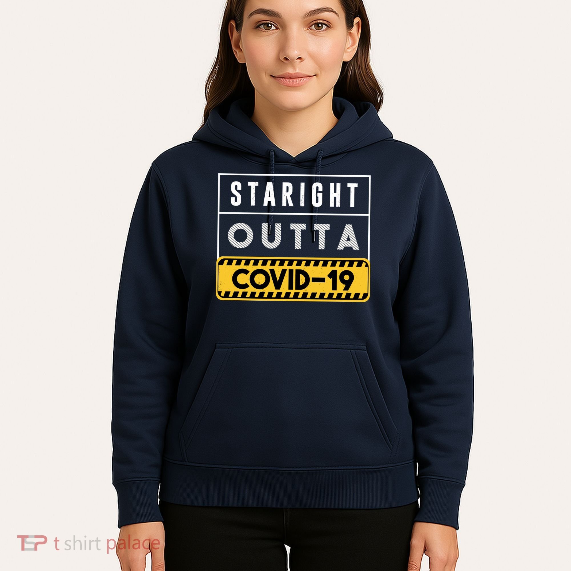 Straight Outta Covid 19 Hoodie