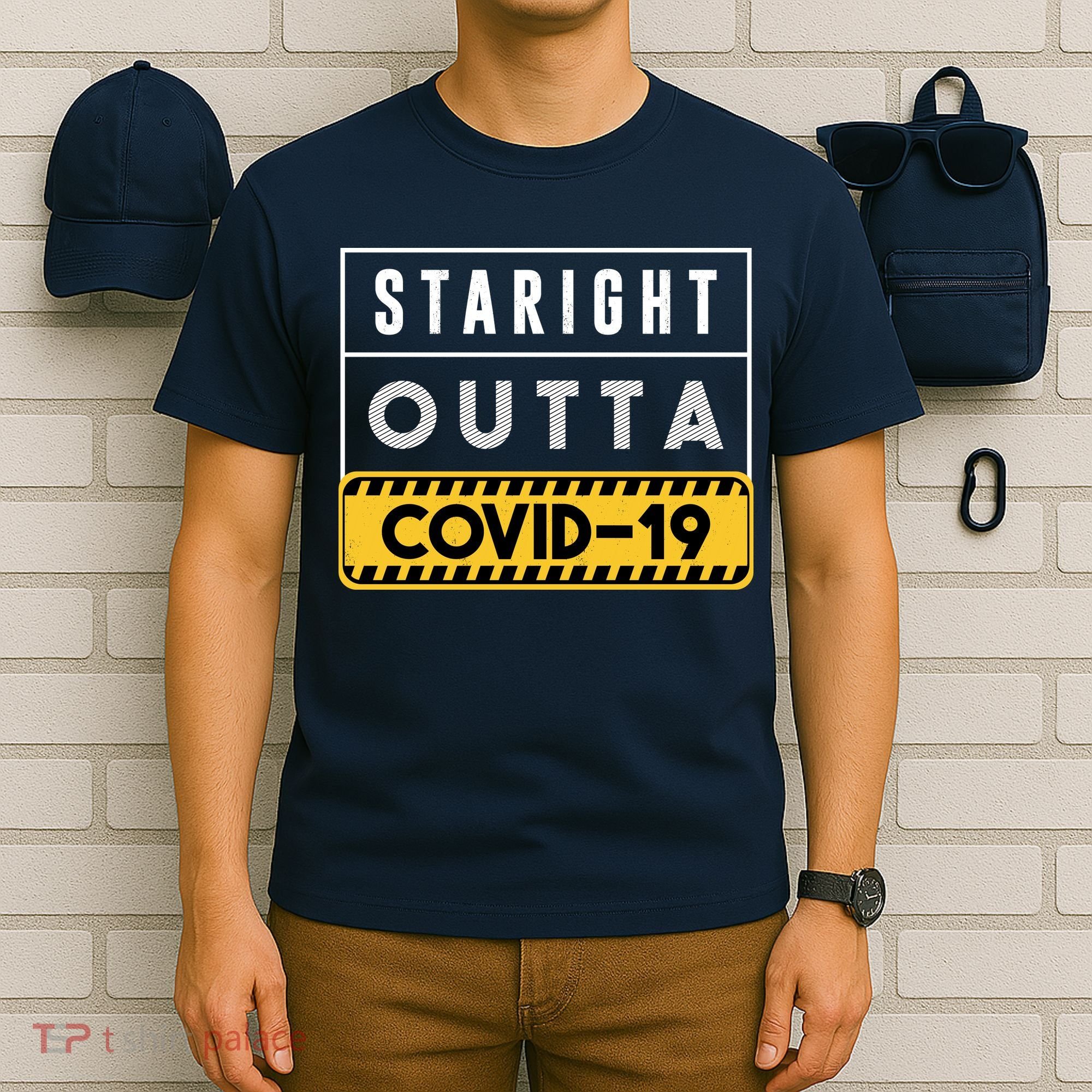 Straight Outta Covid 19 T-Shirt