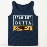 Straight Outta Covid 19 Tank Top thumb 2
